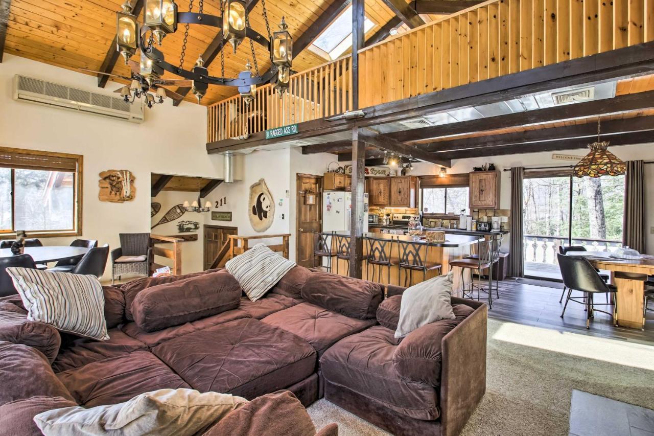 Swiss-Style Chalet With Fireplace - Near Story Land! Bartlett Exterior foto