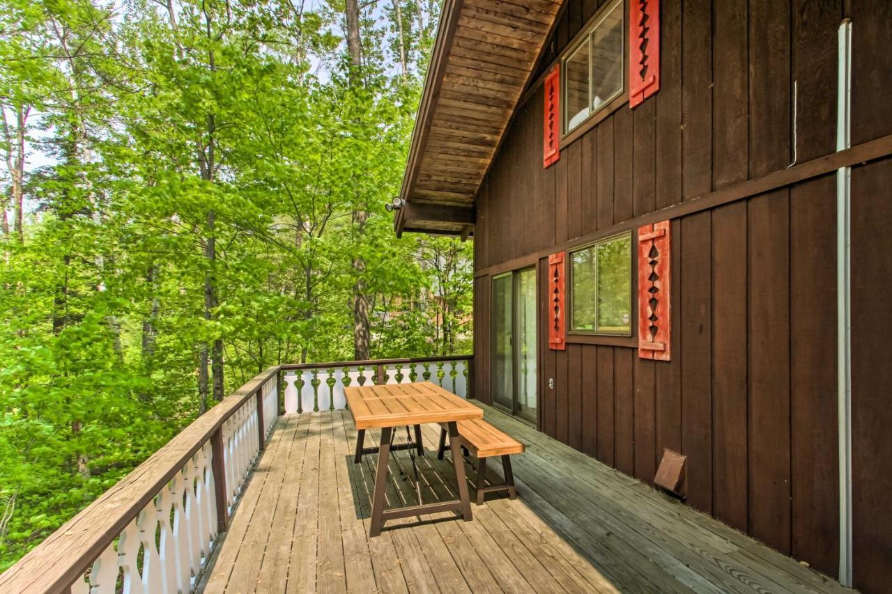 Swiss-Style Chalet With Fireplace - Near Story Land! Bartlett Exterior foto