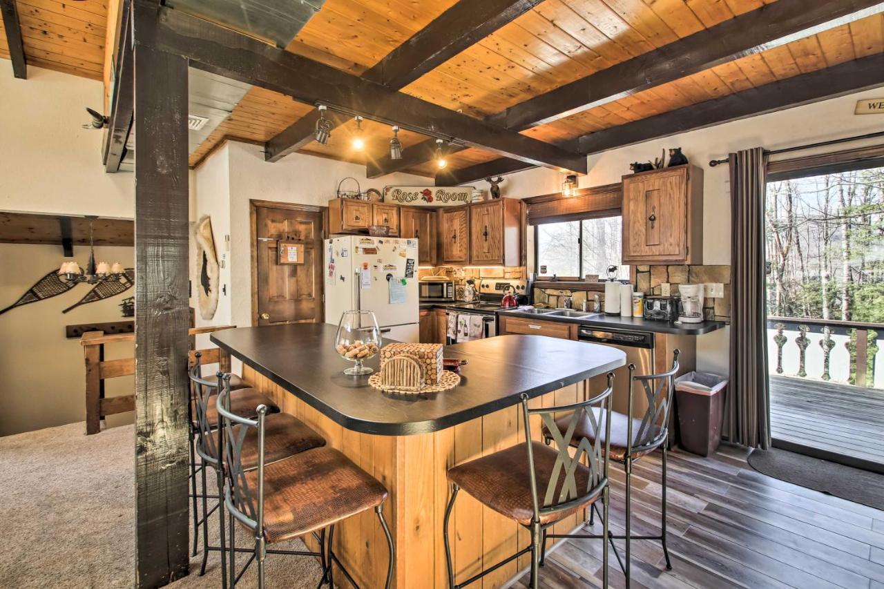 Swiss-Style Chalet With Fireplace - Near Story Land! Bartlett Exterior foto