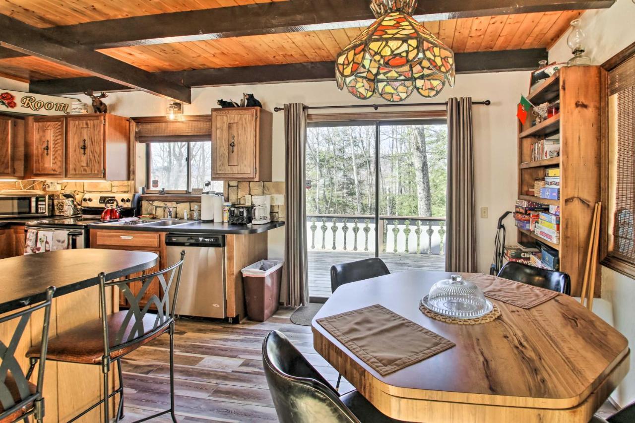 Swiss-Style Chalet With Fireplace - Near Story Land! Bartlett Exterior foto