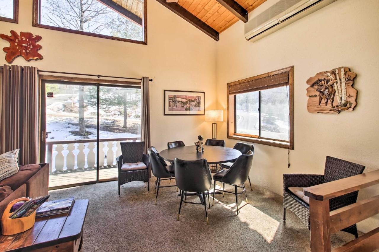 Swiss-Style Chalet With Fireplace - Near Story Land! Bartlett Exterior foto